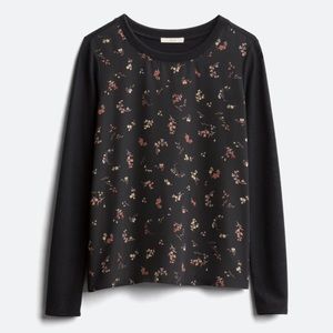 Kaileigh Soll Mixed Material Top